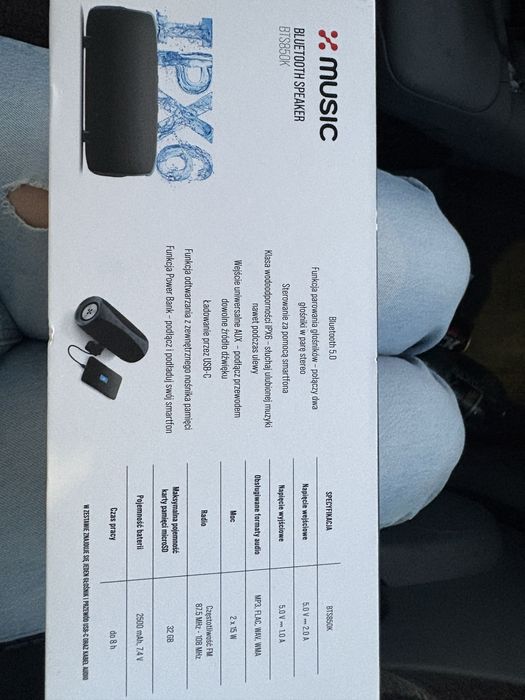 Głośnik bluetooth XMUSIC BTS850K