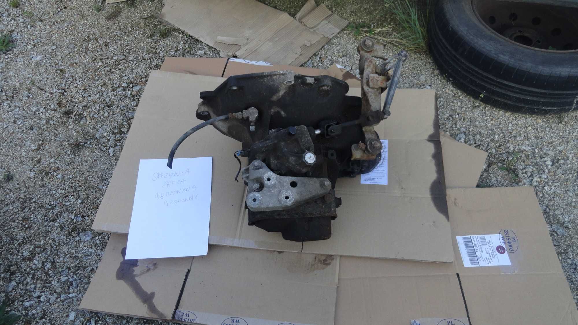 Skrzynia Biegów Opel Zafira A Silnik 1,8 Benzyna 125 KONNY Demontaż