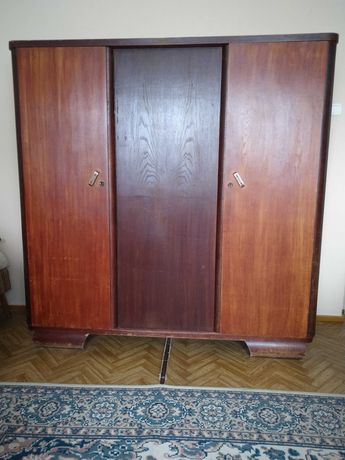 Vintage szafa ubraniowa/bieliźniarka 3 dzwiowa