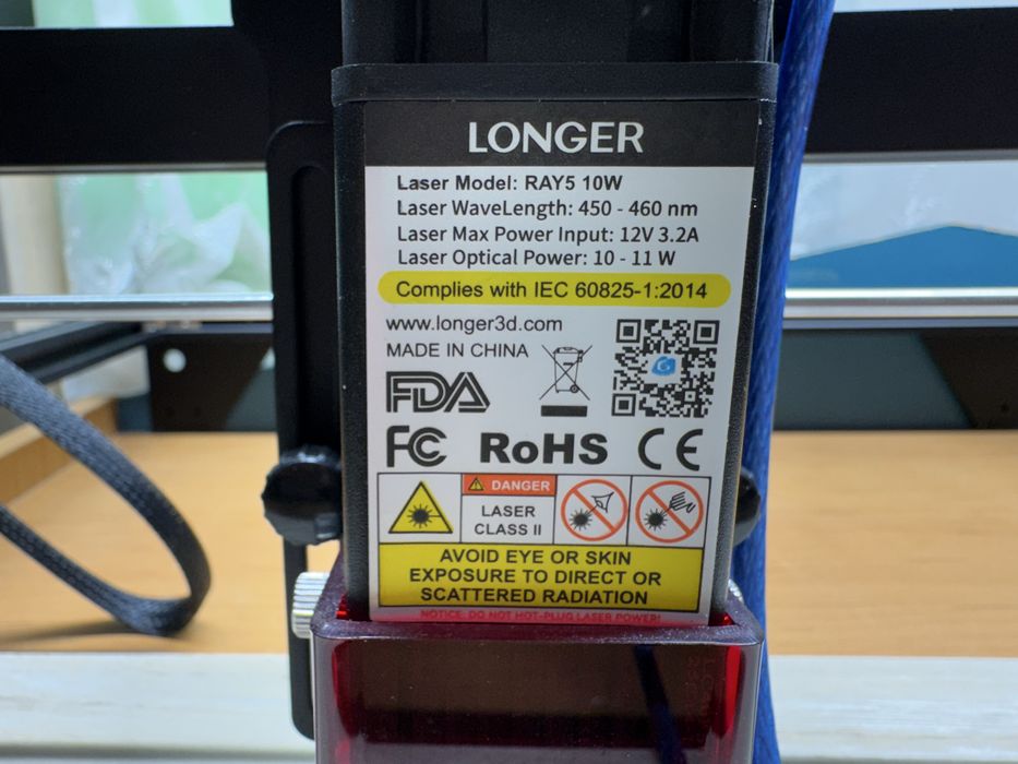 Longer Grawer laserowy LONGER RAY5 10W Ploter Konspirator