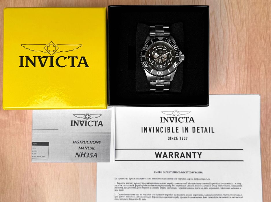 Механічний годинник Invicta Pro Diver 22041 43 mm. 200 MT. Automatic