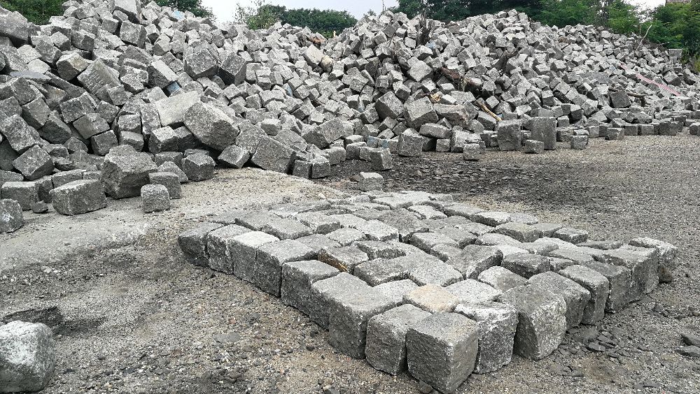 stara rustykalna kostka granitowa 10/11 dostępne 2 tyś ton