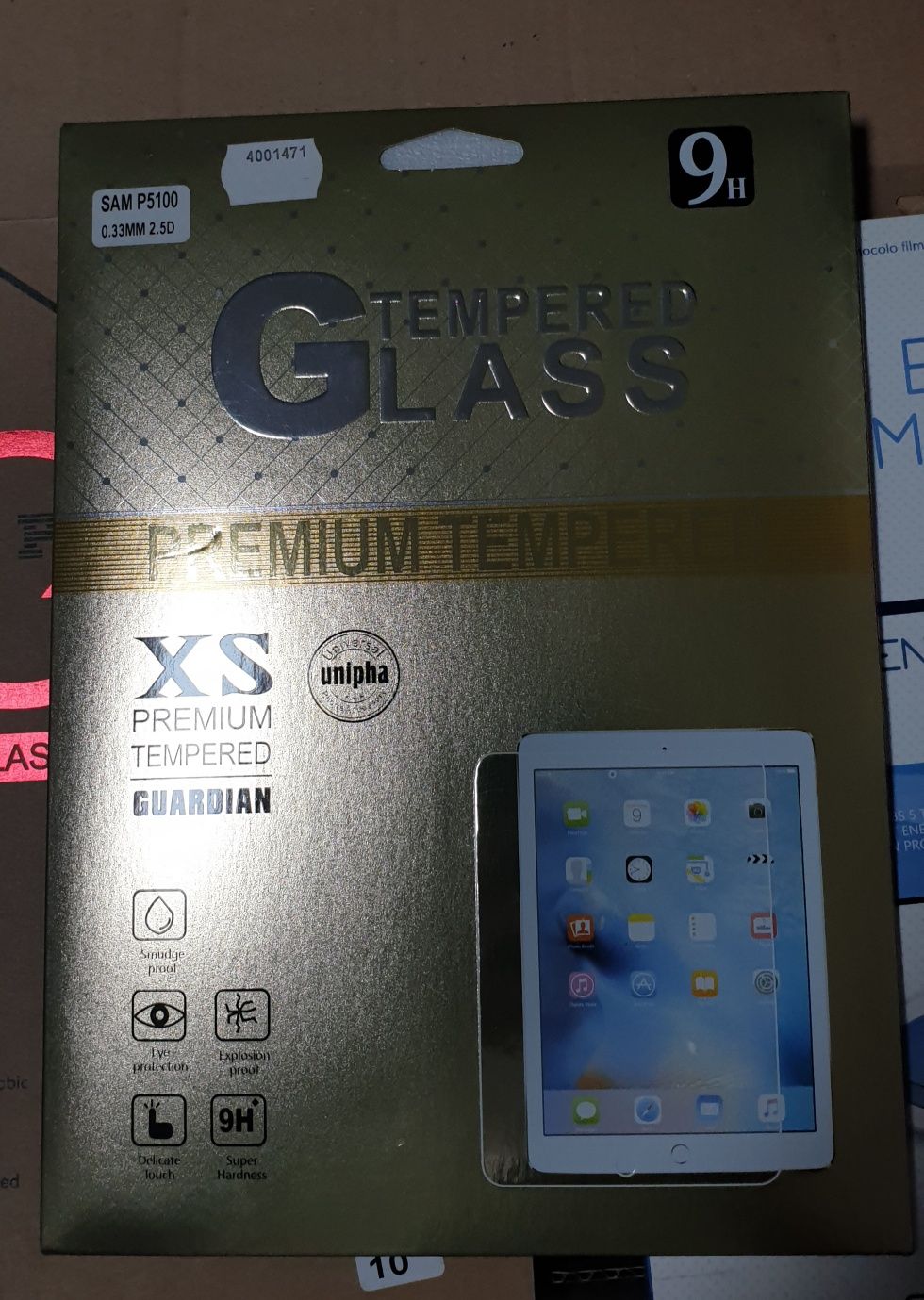 Pelicula vidro temperado universal tablet