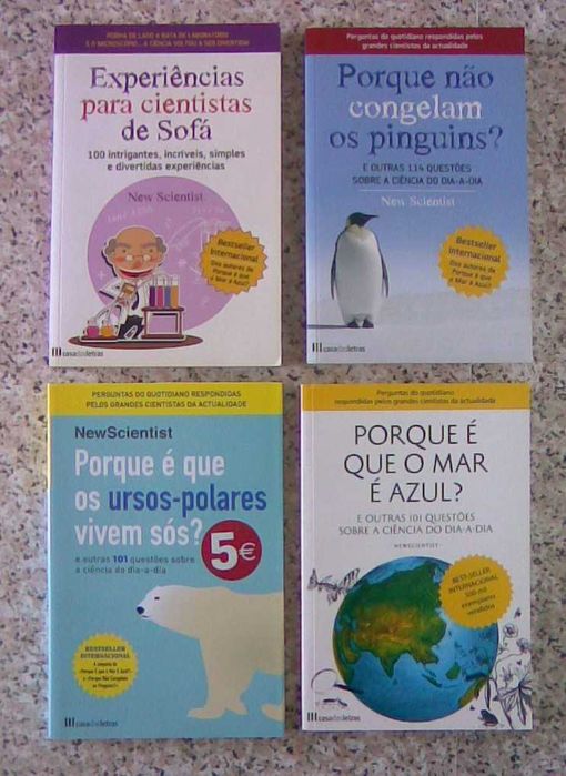 Livros Divulgação Científica