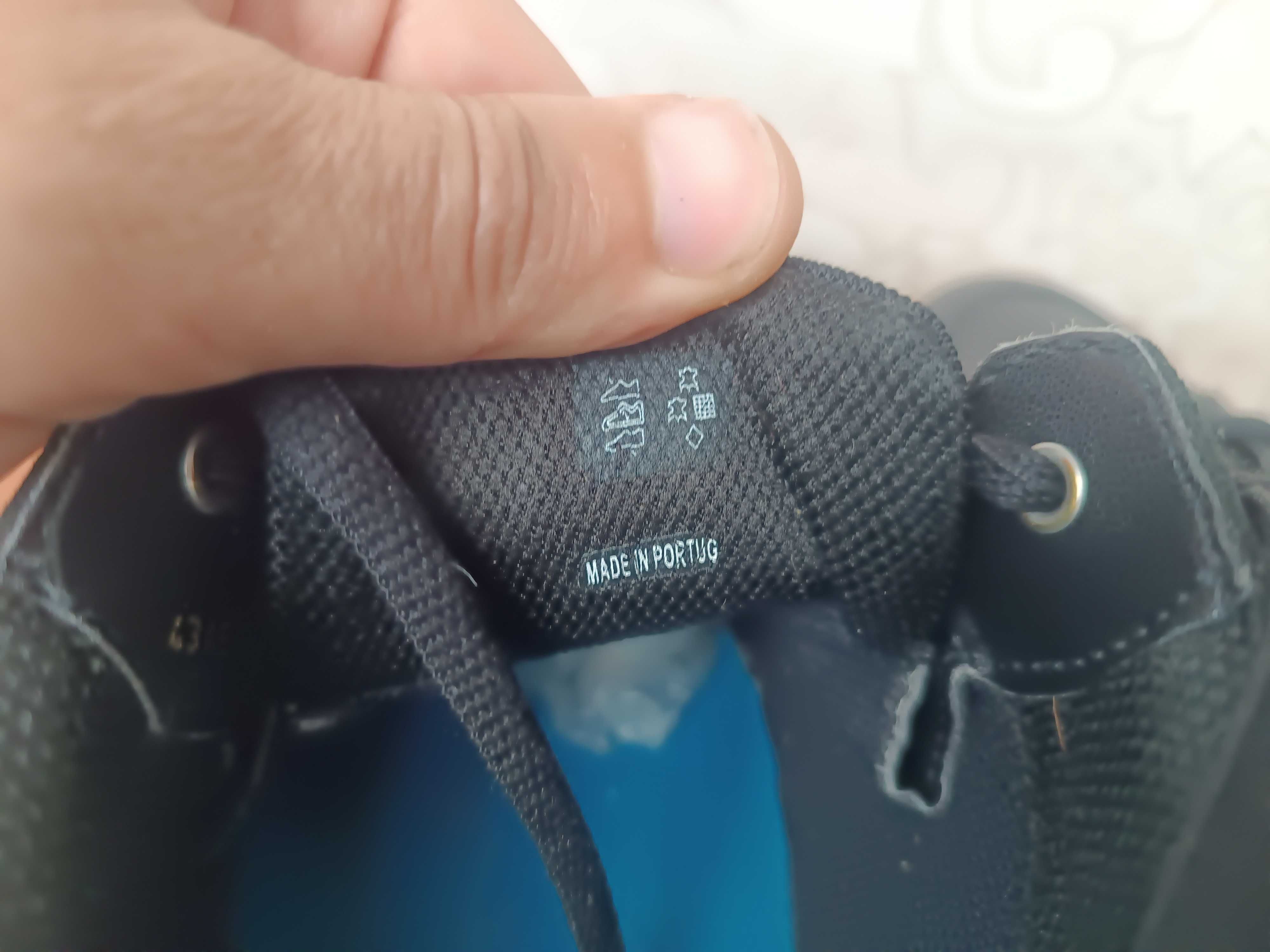 Ботинки кожа Ecco gore Tex 43 27.5 см на осень весну