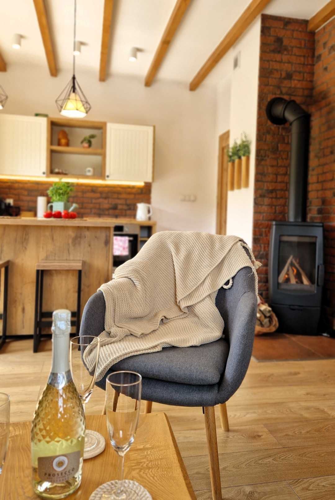 Stylowe Domki z widokiem na Śnieżkę Karpacz Kominek Sauna Balia Jacuzi