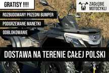 QJMOTOR SFA 1000 SFA 1000 PIASKOWY + GRATISY grzane manetki + bumper +dostawa
