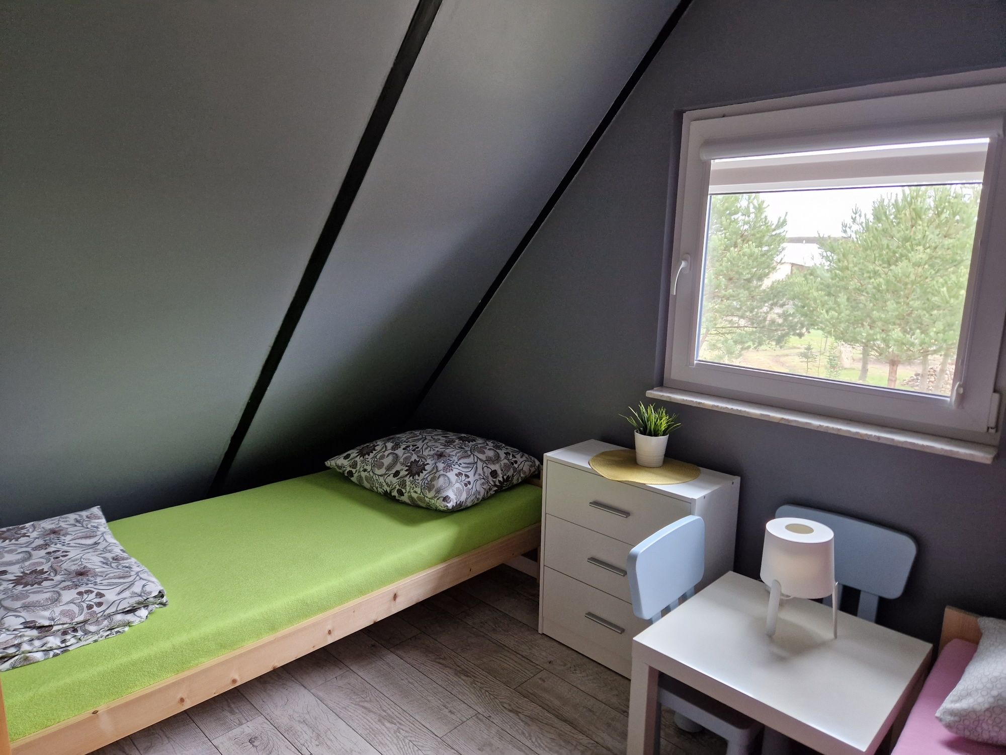Domek na Kaszubach z balią