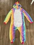 Onesie kigurumi tęczowy jednorożec strój piżama S 36 tęcza lgbt
