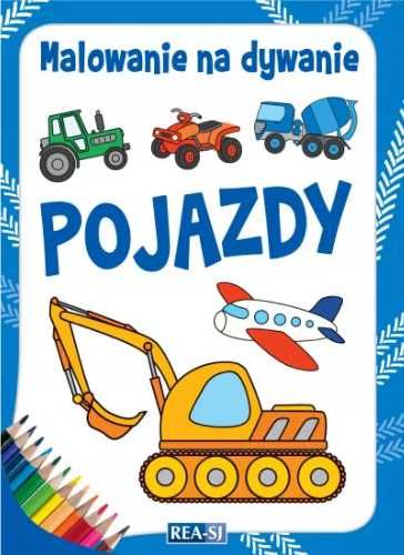 Malowanie na dywanie. Pojazdy - praca zbiorowa