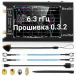 LiteVNA 64 6.3гГц 4" векторний аналізатор антен NanoVNA АЧХ КСВ