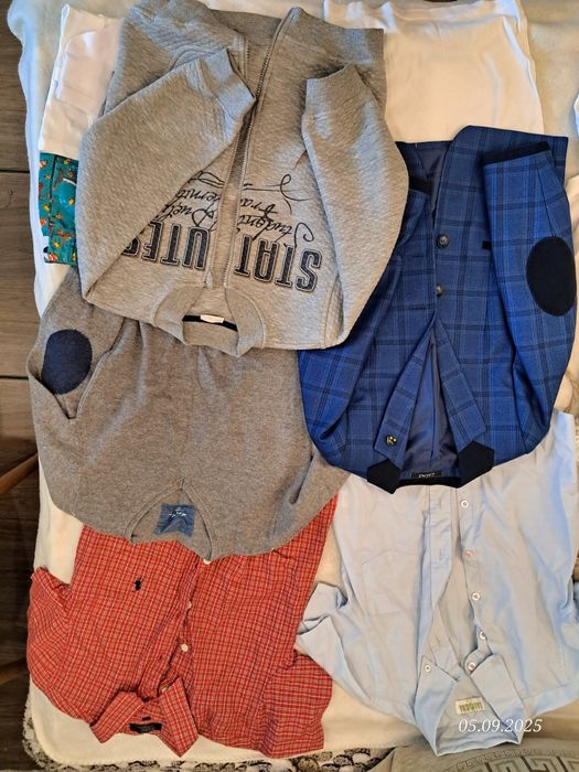 Одяг для хлопчика 110-116 черевики 18 см курточка тепла комбез