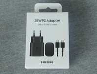 Ładowarka Samsung 25W z kablem USB-C.