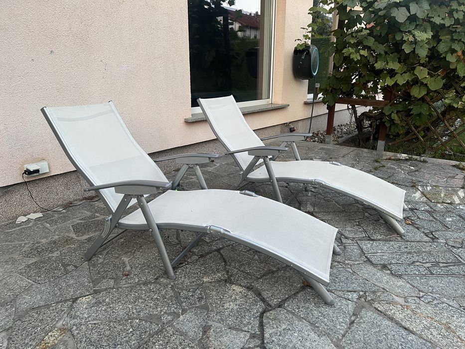 Leżaki ogrodowe 2 szt.