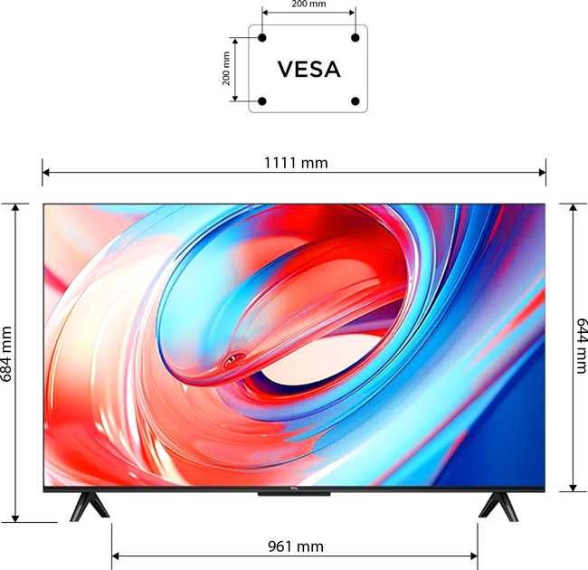 Телевізор TCL  50P655