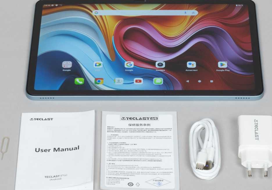 Планшет TECLAST T60 PLUS 6/128GB поддержка 2 SIM LTE 12 дюймов экран