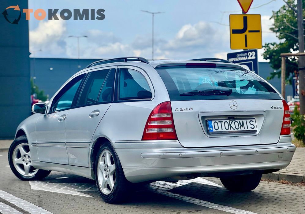 Mercedes C240 4Matic, 2004 rok automat 2.6 V6 – Otokomis! Gwarancji!
