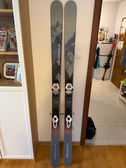 Narty Allmountain: Nordica Enforcer 88, 186 cm długości