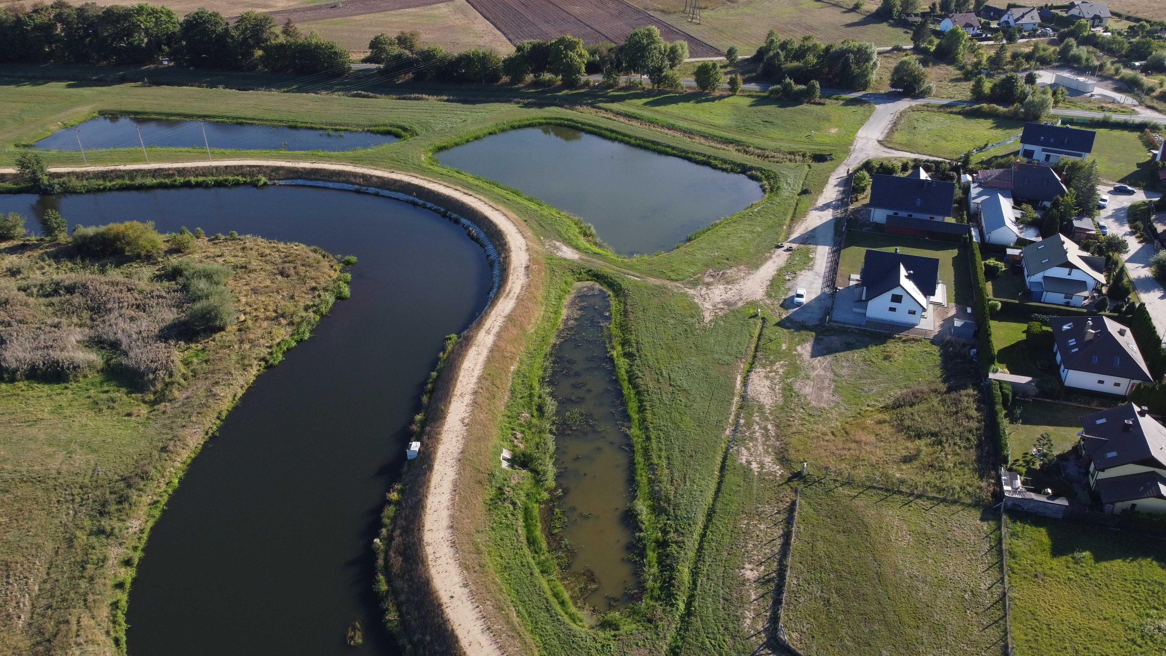 Działka siedliskowa nad rzeką Wieprzą