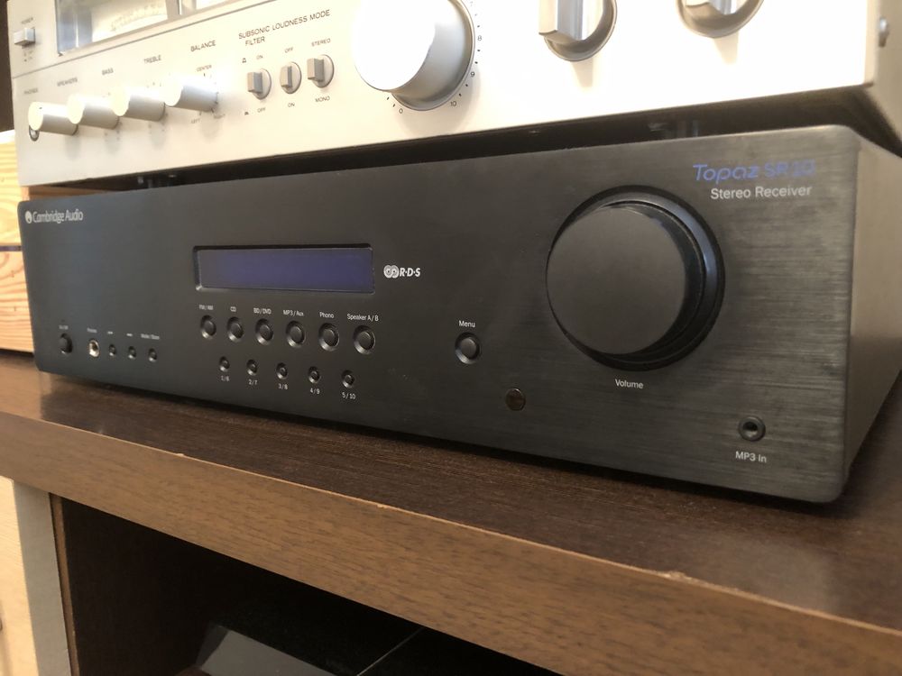 Amplituner Cambridge Audio + odtwarzacz CD