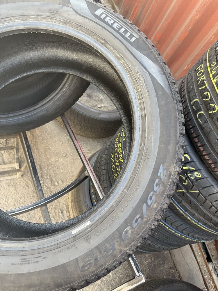 Шины БУ 235 55 R 19 Pirelli Scorpion all season SF2 комплект всесезон