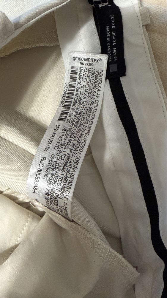 Брюки штани палаццо zara xs