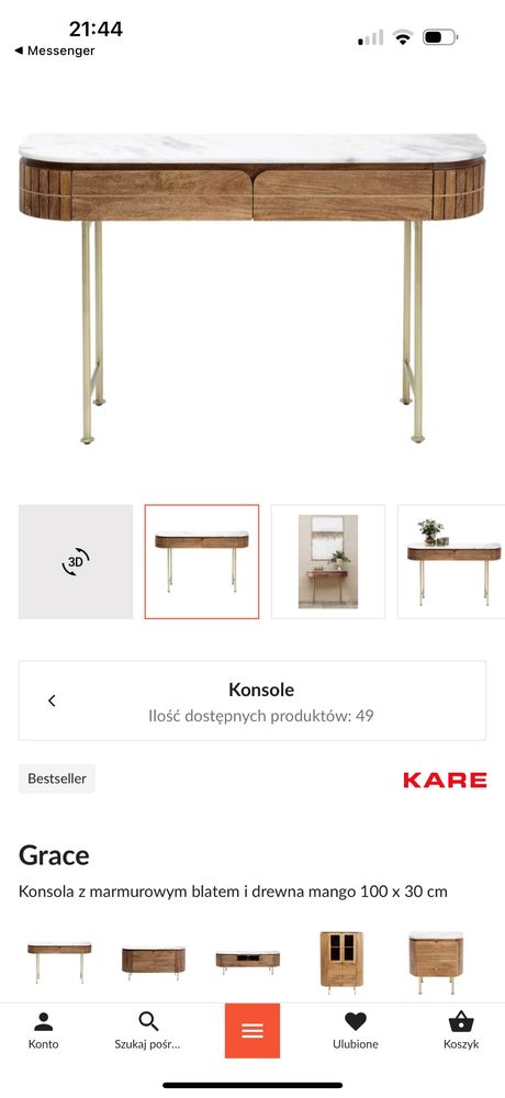 Konsola Kare Design