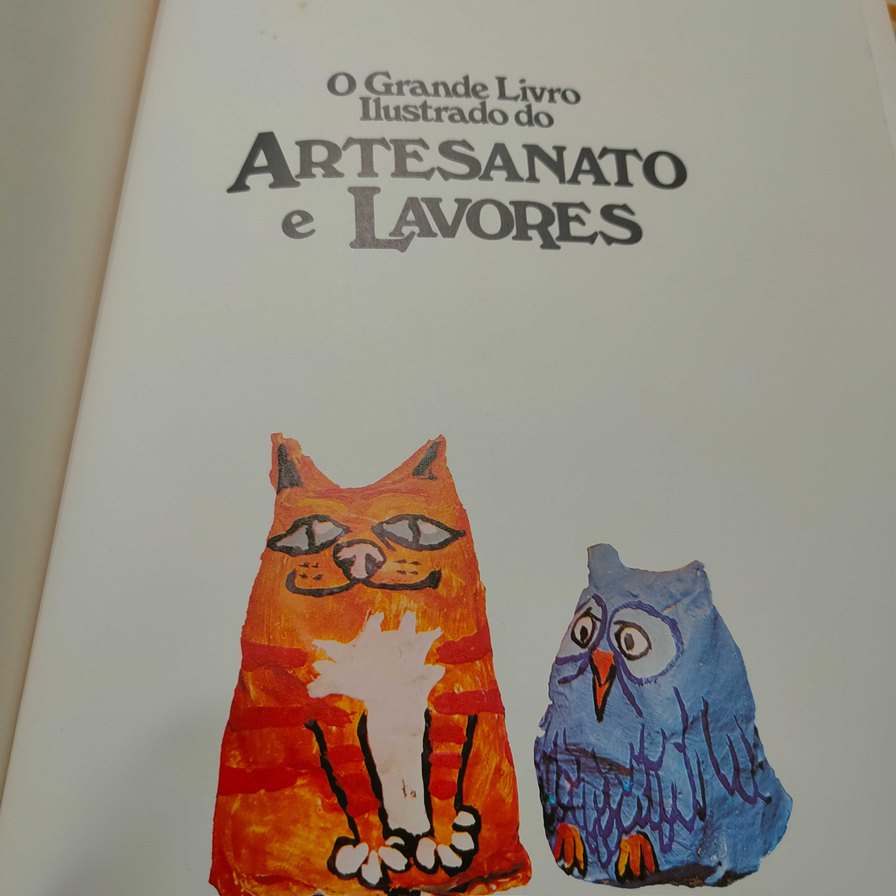 O Grande Livro Ilustrado do Artesanato e Lavores