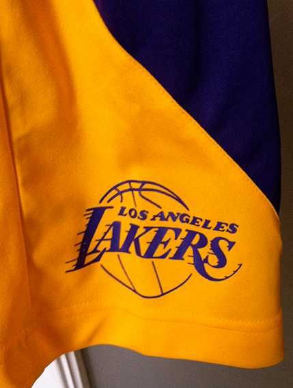 Calçado e Calções Adidas para Basketball LA Lakers