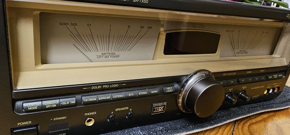 Technics SA-TX50 THX Amplituner AV+oryginalny pilot-bdb. stan