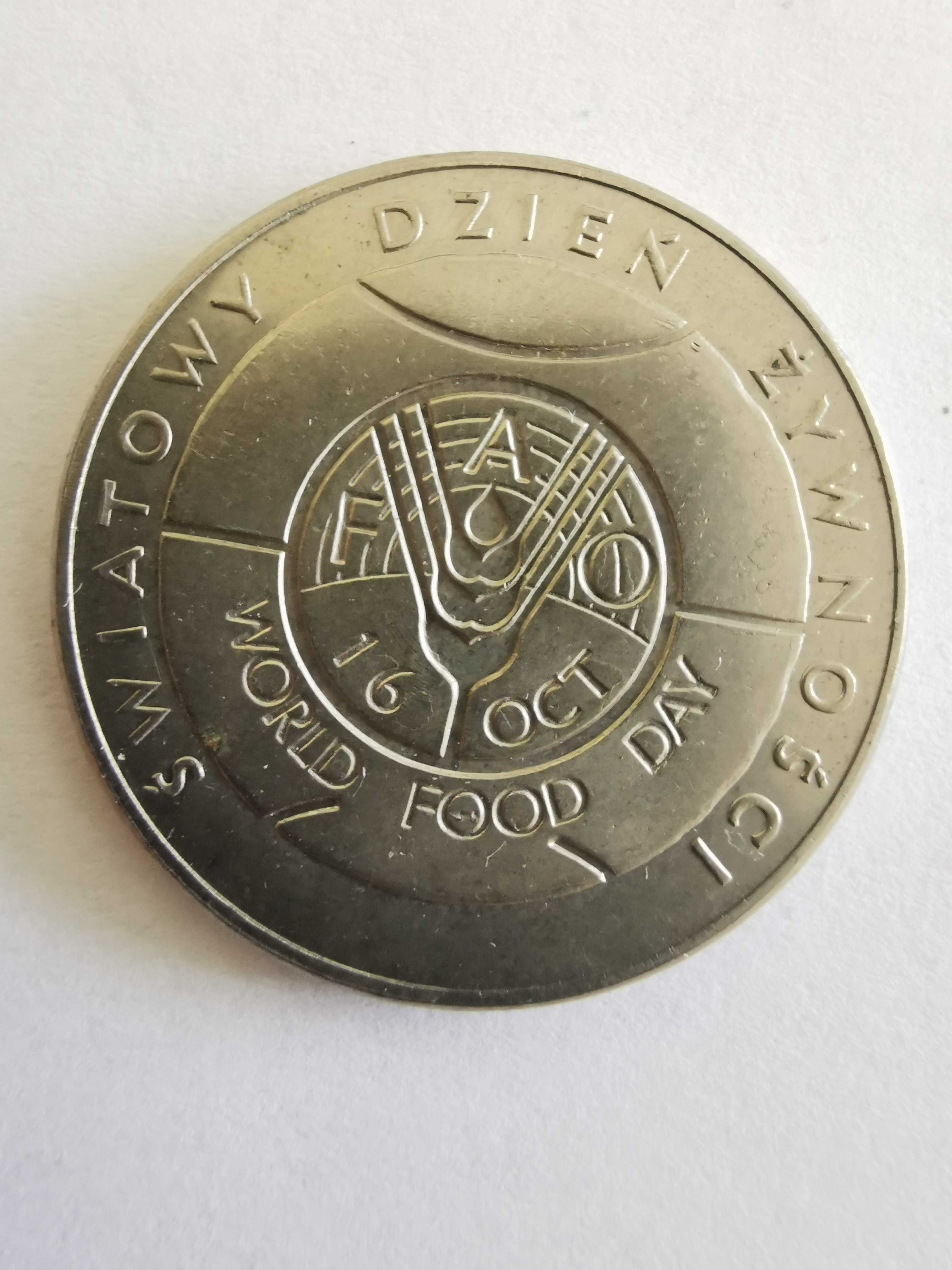 Moneta 50 zł z 1981 - Światowy Dzień Żywności