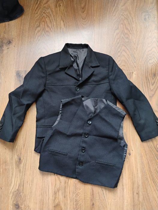 Marynarka dla chłopca kamizelka zestaw garnitur wesele chrzciny komuni