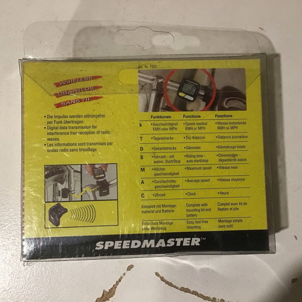 Retro licznik rowerowy Speedmaster 7000 nowy w pudełku