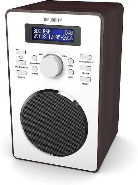 Majority Barton II Retro DAB/DAB+ Cyfrowe radio FM