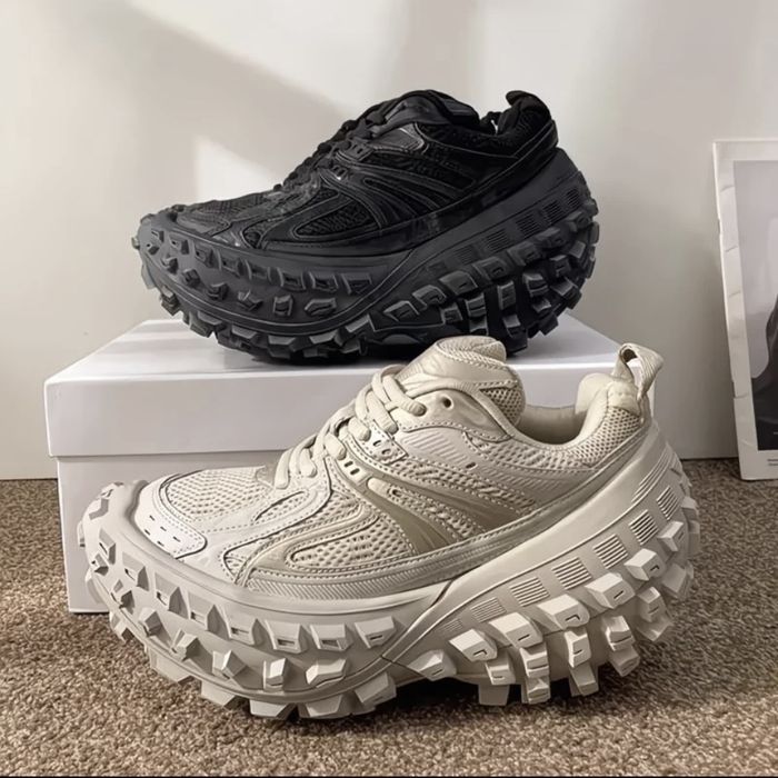 Кроссовки Balenciaga defender під замовлення (white/black)