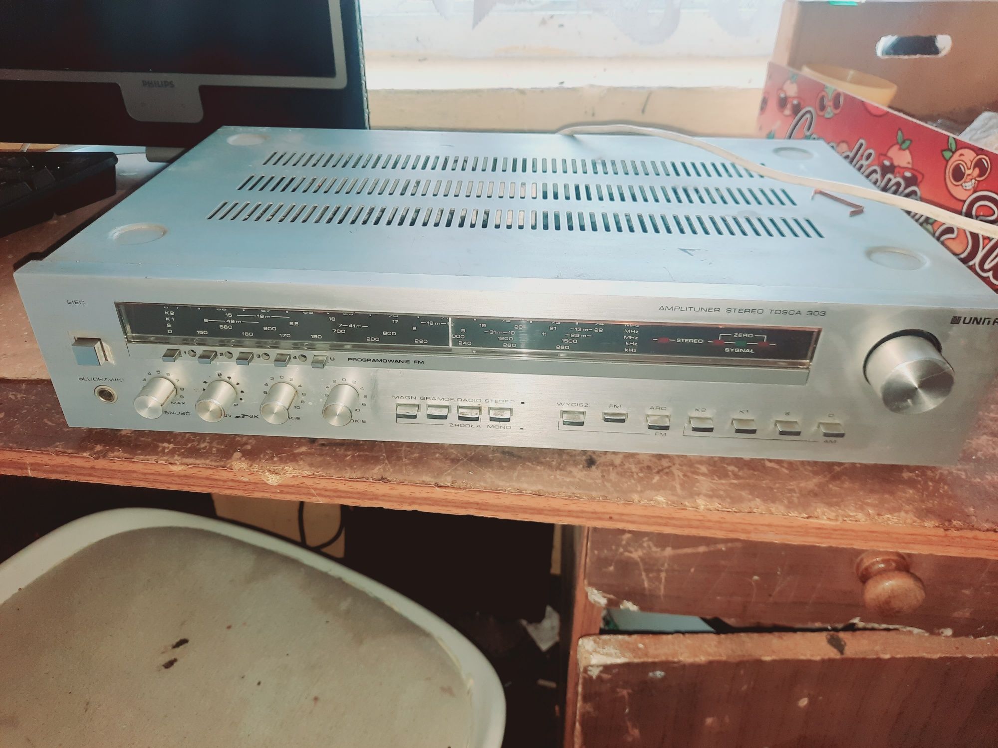 Amplituner Stereo Unitra Tosca 303