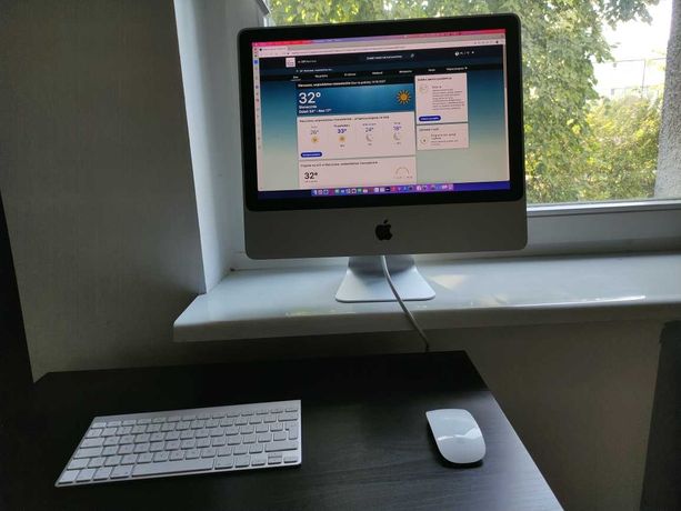 Komputer iMac Apple 20' wszystko w jednym MacOs Monterey 12.5