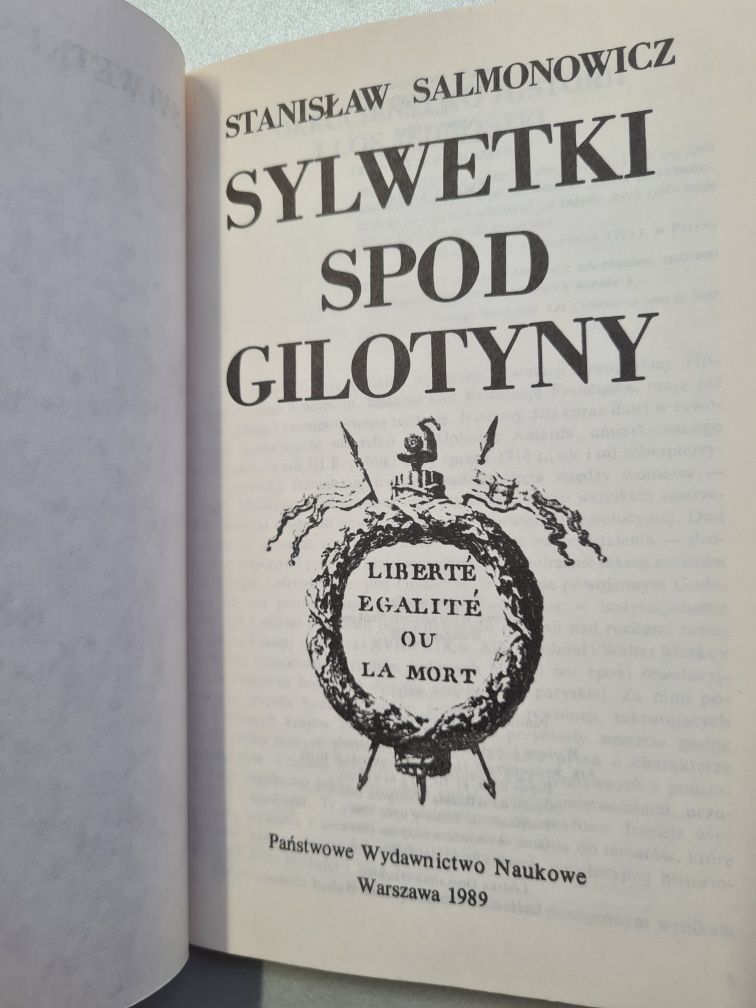 Sylwetki spod gilotyny - Stanisław Salmonowicz