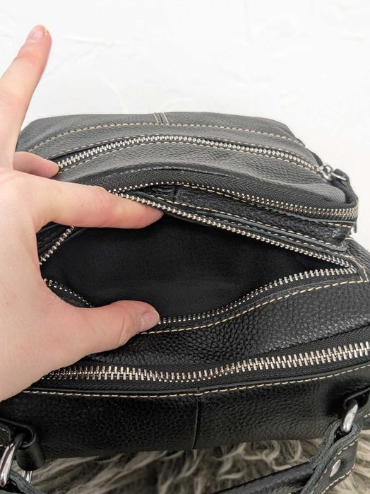 Цікава чоловіча шкіряна сумка -барсетка