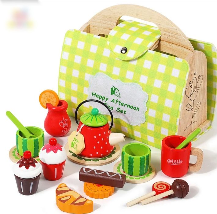 Набір  Монтессорі  19 предметів Чайна церемонія