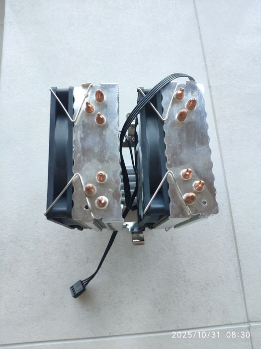 Кулер 6 теплових труб, AM3, AM4