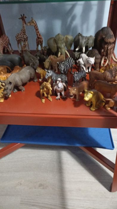 Coleção de bonecos schleich