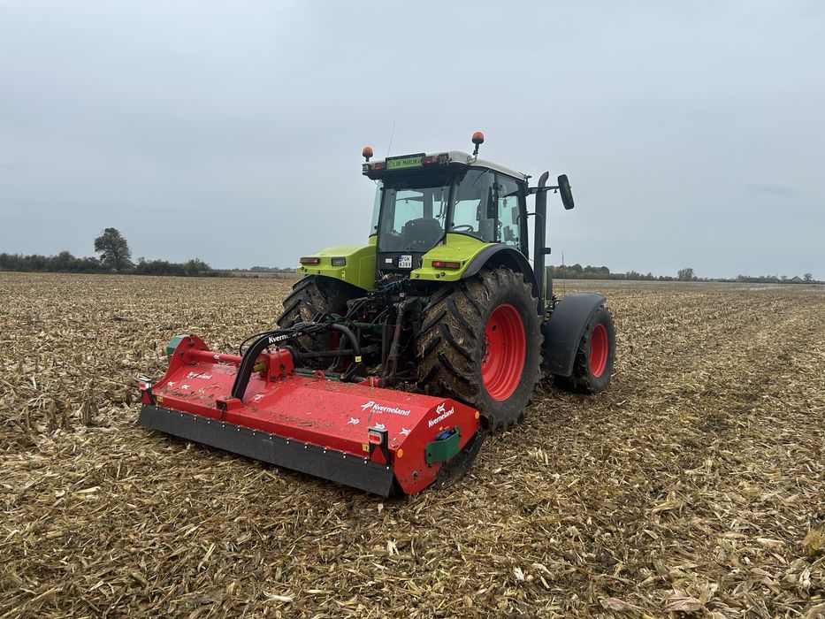 Mulczowanie karczowanie poplonow kukurydzy nieuzytkow itd