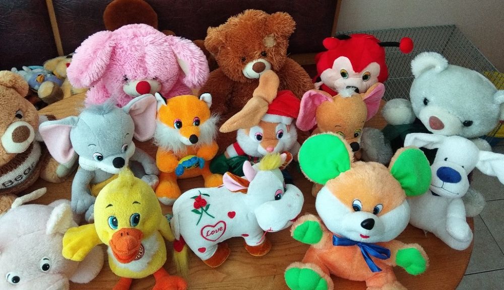 мягкі музичні іграшки