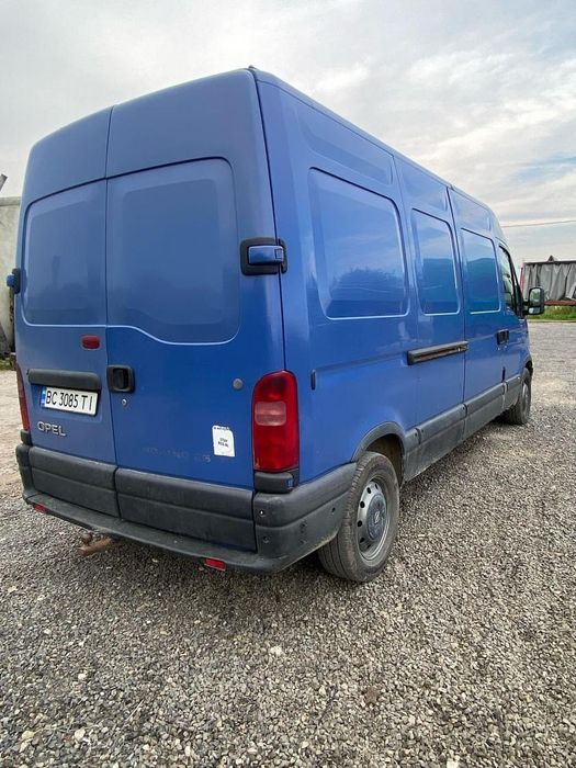 Продам авто Opel Movano 2002 р. 2.5 дизель