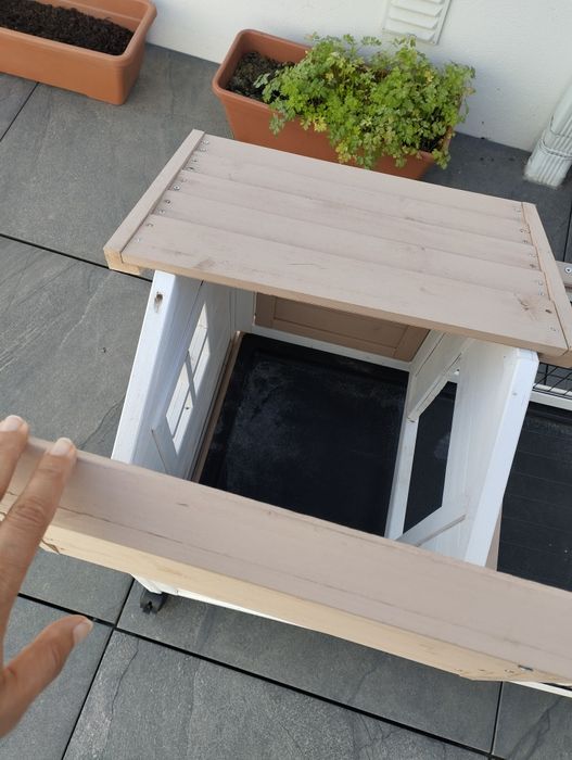 Gaiola madeira Coelho ou Porquinhos da Índia A59xC95xP55