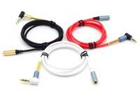 Удлинитель аудио кабель для наушников 3.5мм 1м. провод шнур Audio
