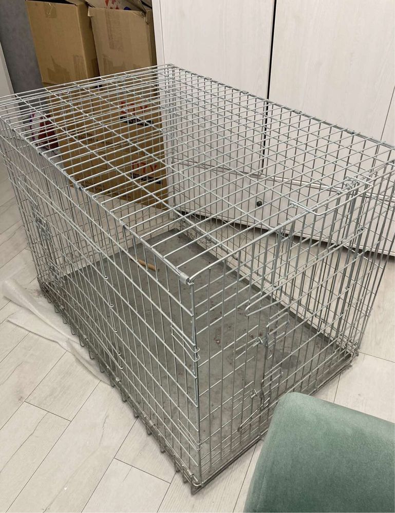 Клітка для собаки з піддоном 106х70х80