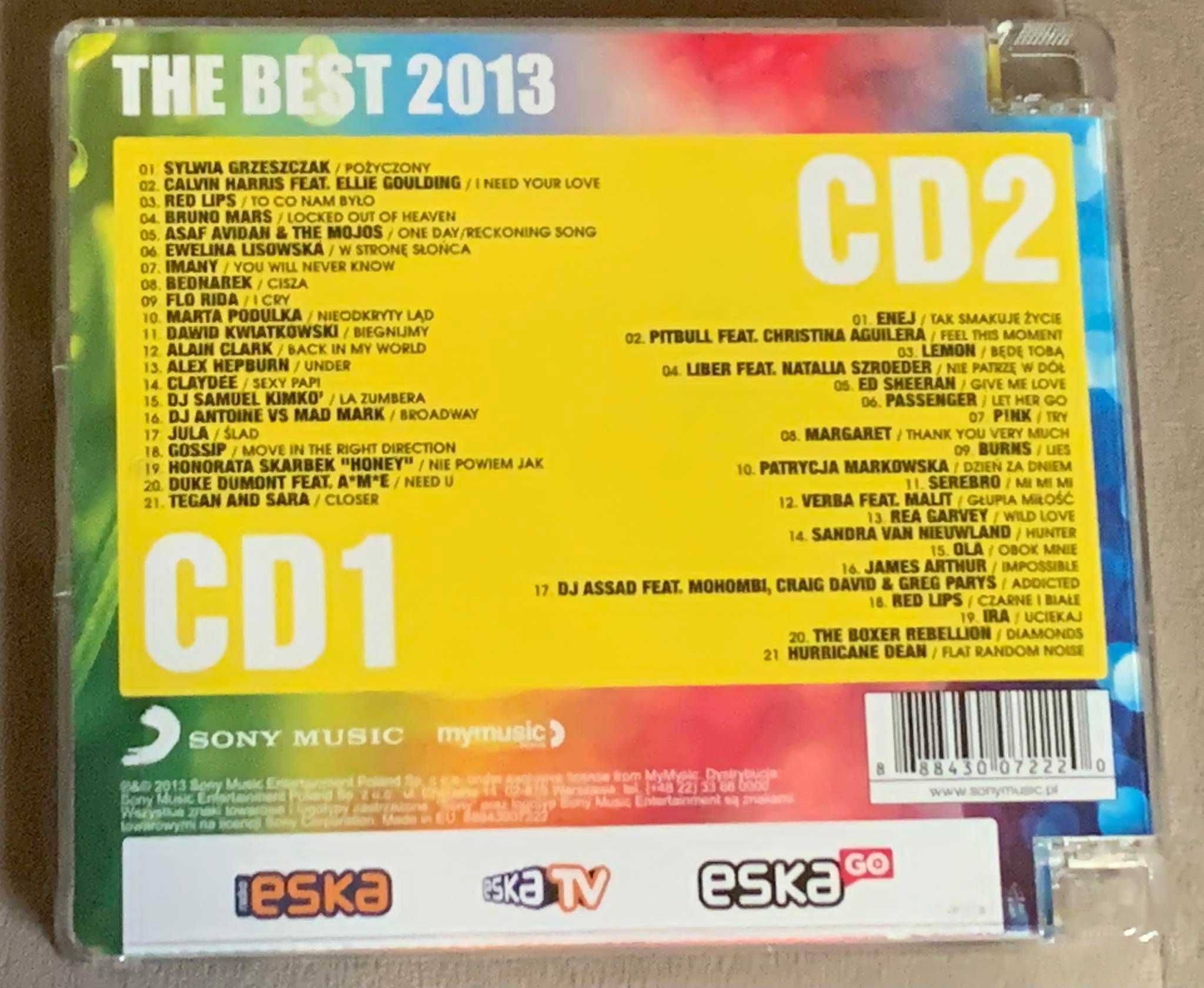 ESKA - The Best 2013 (2CD) - Grzeszczak, Gossip, Enej - stan EX!