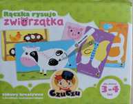 Czu czu Rączka rysuje zwierzątka 3-4 lata